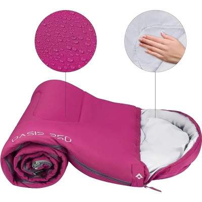 Спальный мешок KingCamp Oasis 250 Rosered (KS3121_ROSERED_L_01) Винница - изображение 5