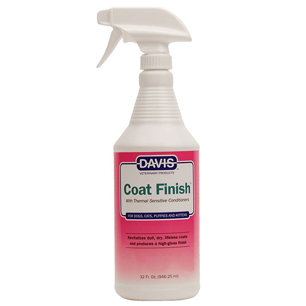 Davis Coat Finish ДЭВИС КОУТ ФИНИШ средство для восстановления шерсти у собак и котов, спрей Киев - изображение 1