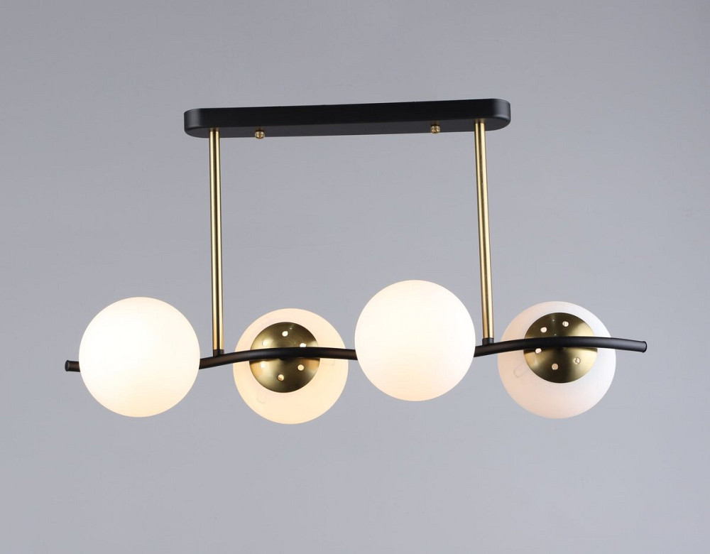 SIRIUS Люстра підвісна Sirius B N36364/4 BK+COP Коломия - фото 1