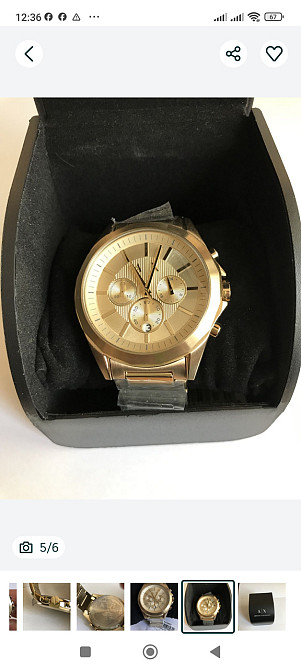 Годинник чоловічий Armani Exchange. Київ - фото 2