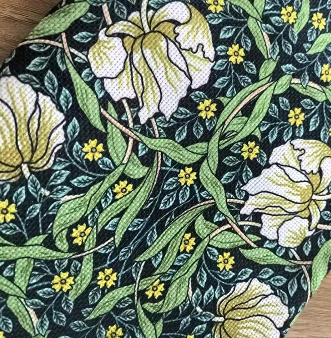 Сумка для зберігання карт Таро з квітковим узором, чохол для карток Таро 38*17 см. Київ - фото 6