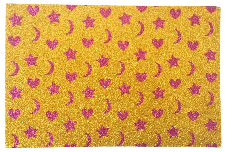 Фоаміран з малюнком набір 10 аркушів Київ - фото 1