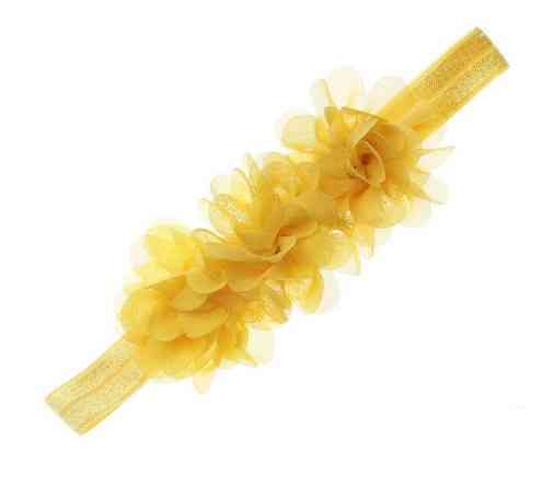 Дитяча пов'язка на голову 38-54 см жовтий Київ