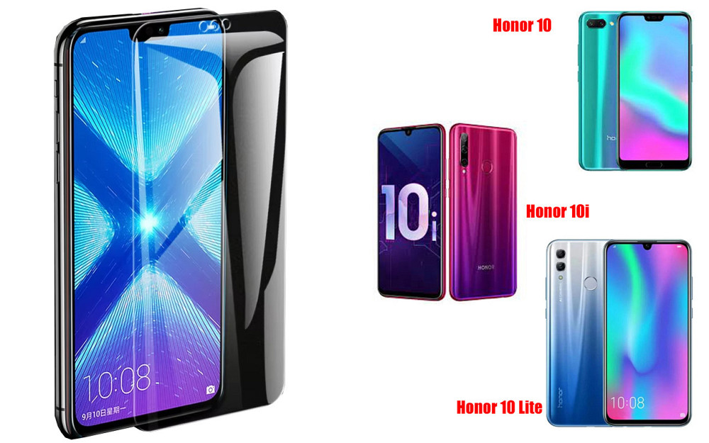 Защитное стекло NeoGlass для Honor 10, 10i, 10 Lite – ультрапрозрачное и устойчивое Киев - изображение 2
