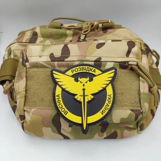 Патч / шеврон ЗСУ Воєнна розвідка України сова Запоріжжя