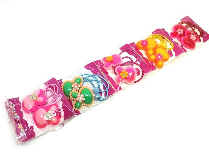 Резиночки для девочки 10 шт цветные Зайчики Киев - изображение 1