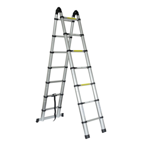 Драбина 14-ти сходинкова 4,4м універсальна телескопічна SIGMA Житомир - изображение 15