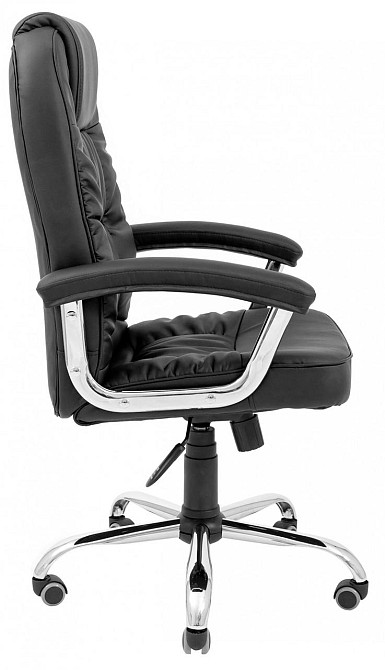 Офисное Кресло Руководителя Richman Bonus Fly 2230 Хром М2 AnyFix Черный Киев - изображение 3