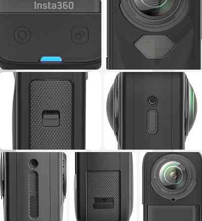 Чохол для Insta360 X5 силіконовий з ковпачком aMagisn PF05 Київ