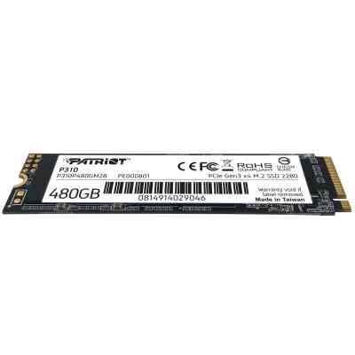 Накопичувач SSD M.2 2280 480GB Patriot (P310P480GM28) Вінниця
