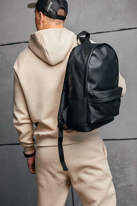 Рюкзак спортивный мужской городской черный, молодежный вместительный рюкзак на каждый деньMasterSem Киев - изображение 2