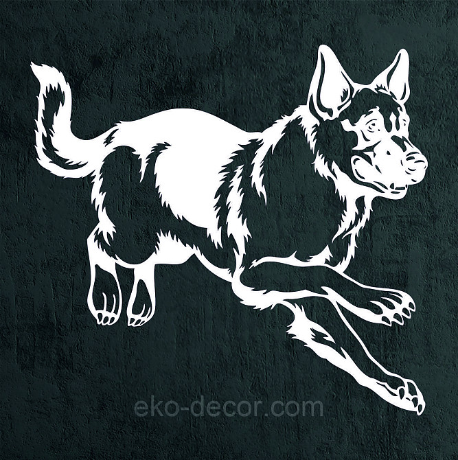 Декоративное настенное Панно «Овчарка» , Декор на стену 90*84 см, Белый Киев - изображение 6