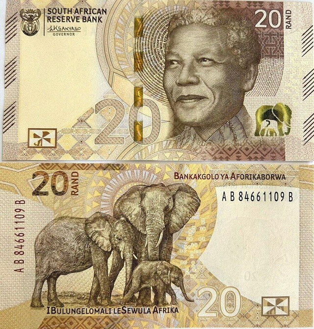 Южная Африка (ЮАР) / South Africa 20 rand (2023) Pick NEW UNC Полтава - изображение 1