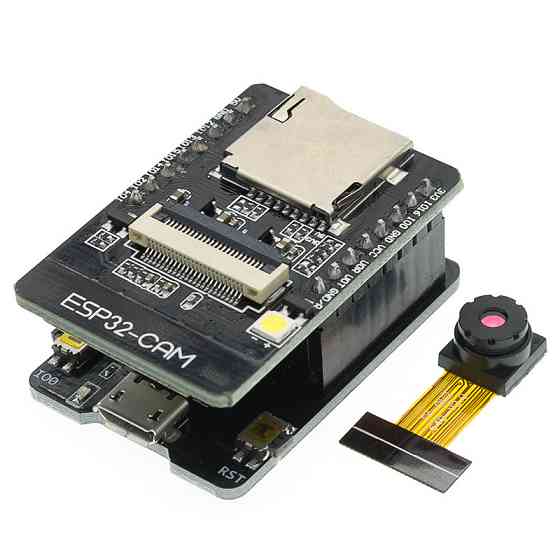 ESP32-Cam-MB Wi-Fi Bluetooth модуль с камерой OV2640, плата разработчика для IoT и видеопроектов Киев