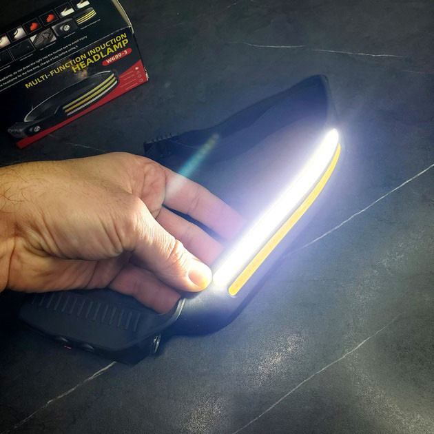 Ліхтар на голову для туристів, Налобний світлодіодний ліхтар для нічних прогулянок LA-62 Львів - фото 4