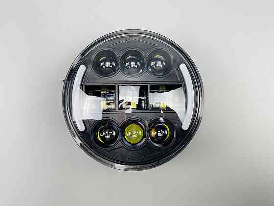 Універсальна світлодіодна фара, проектор ближнього/дальнього світла DRL жовтий сигнал повороту для мотоцикла Мукачево