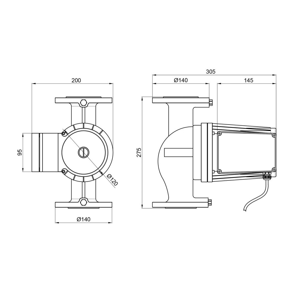 Насос циркуляційний Thermo Alliance LPA50-14-1000 Київ - фото 11