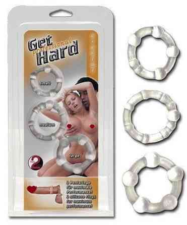 Ерекційні кільця Get Hard clear Sex Aura Київ