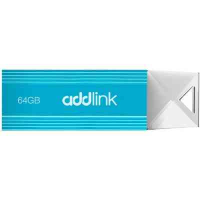 USB флеш накопичувач AddLink 64GB U12 Aqua USB 2.0 (ad64GBU12A2) Вінниця