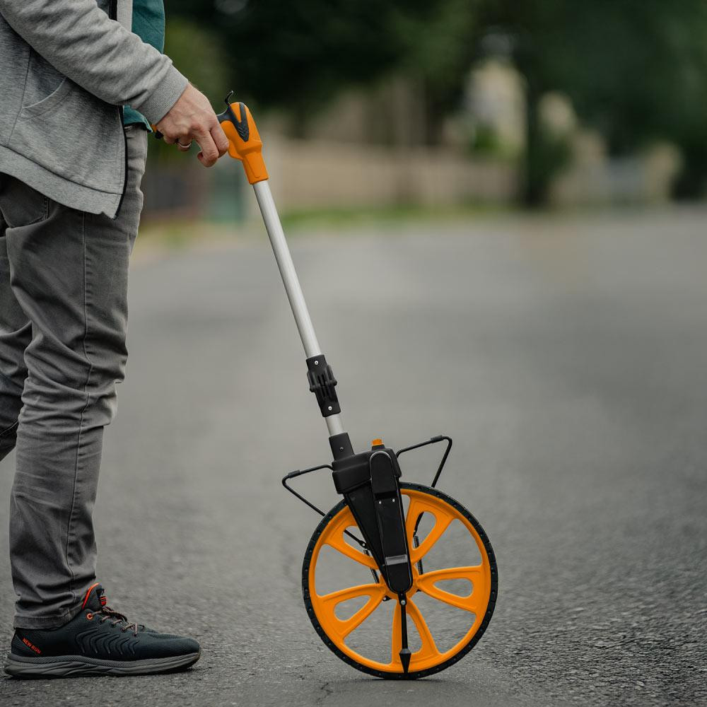 Мірне колесо з механічним лічильником і складаною ручкою, 318 мм, DIY-MW11-M/CB Київ - фото 5