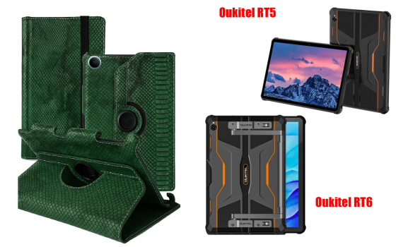 Чохол Spinner360 для планшета Oukitel RT3, Oukitel RT3 Pro, колір Reptyliya Київ
