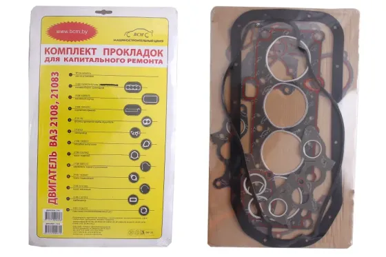 Набор прокладок двигателя 2108 полный БЦМ Винница