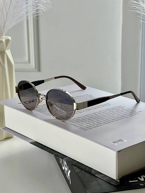 Женские очки Gucci. Polarized 🔥 с металлической оправой – стильный аксессуар для среднего лица MasterSem Киев - изображение 8
