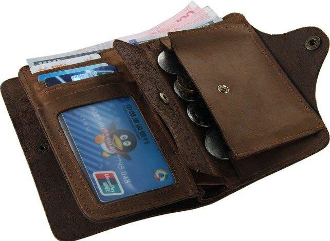 Гаманець чоловічий Vintage 14484 Коричневий Київ - фото 2