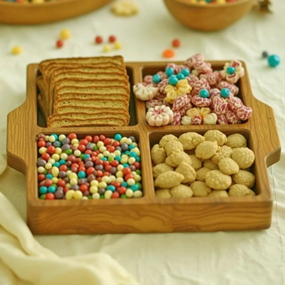 Менажница деревянная 