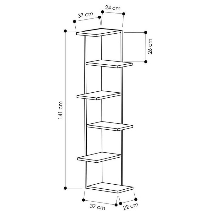 Стеллаж угловой 