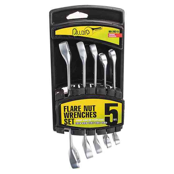 Набір ключів розрізних 5 пр. 8х10-15х17мм Alloid НК-203-2 Винница