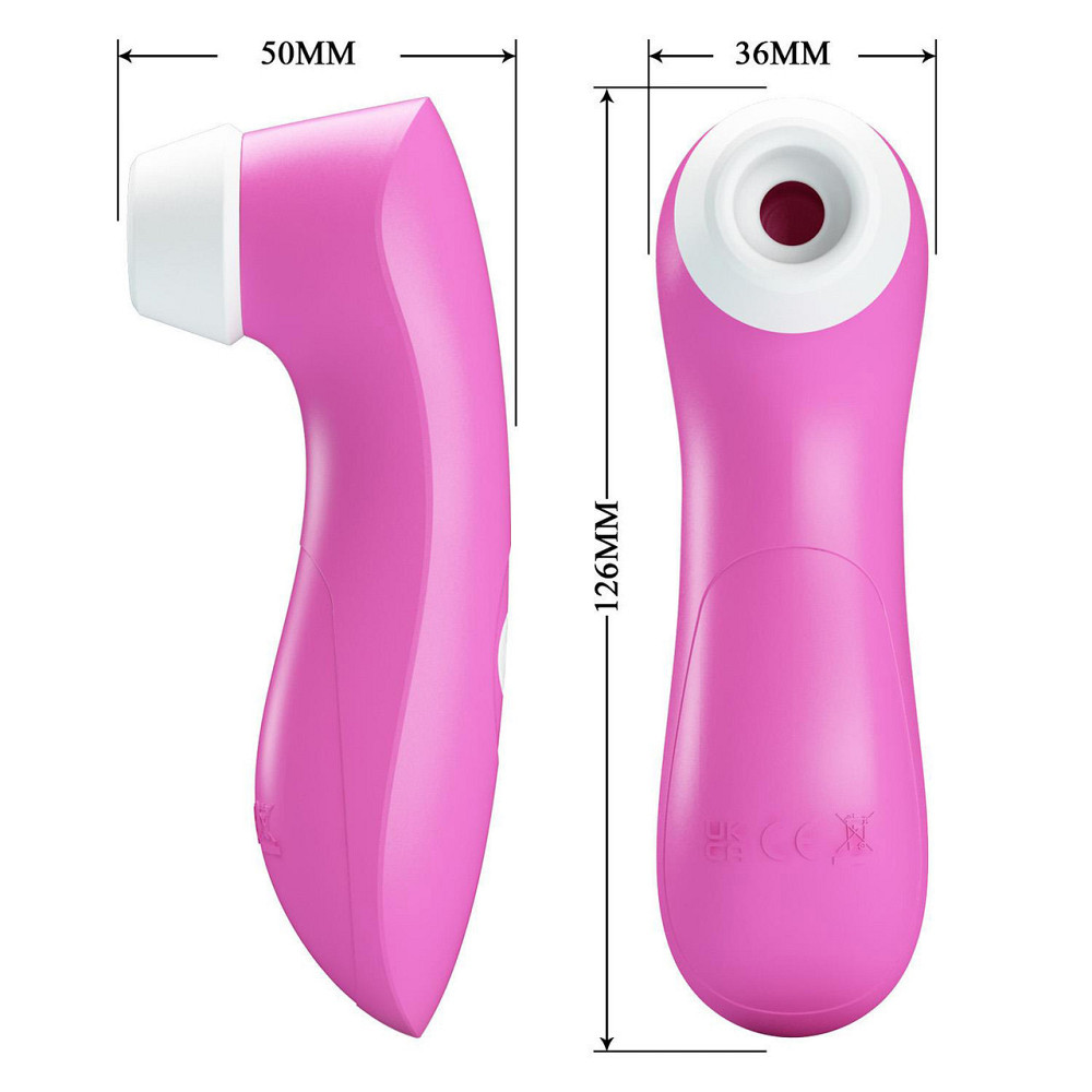 Вакуумный стимулятор - Romance Sucking Pleasure Stimulator Breeze Pink Sex Aura Киев - изображение 9