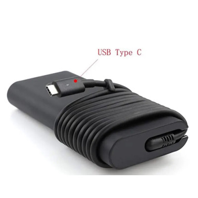 Блок питания к ноутбуку Dell 130W 20V/6.5A, 15V/3A, 9V/3A, 5V/3A, TYPE-C, oval-корпус (A40348) Винница - изображение 2