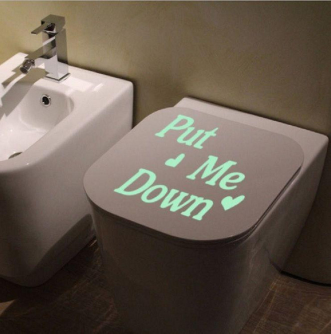 Наклейка на кришку унітазу Київ - фото 1