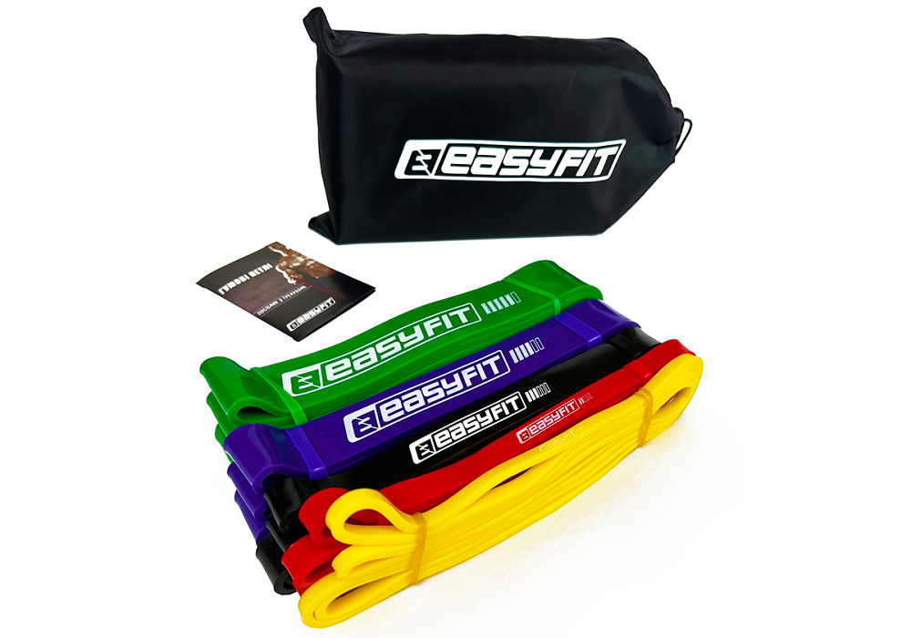 EasyFit Гумові петлі EasyFit: набір 1-65 кг (5 шт) Коломыя - изображение 4