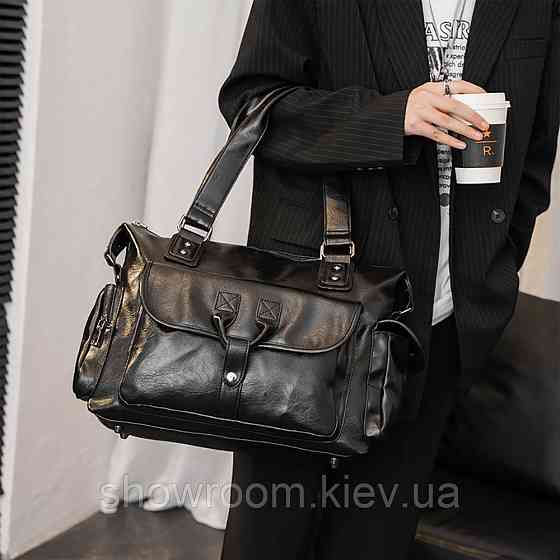 Чоловіча велика містка сумка Prestige (4052) Київ