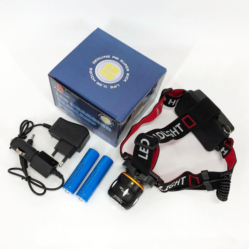 Налобный фонарь с линзой, Налобный фонарь с креплением на голову Мощный для ночной рыбалки YA-42 Львов - изображение 5