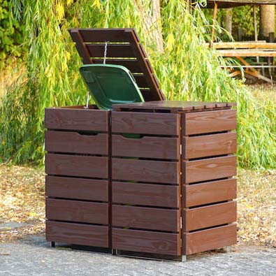 Бокс для сміттєвого бака "Фатенда" капучино Миколаїв - фото 2