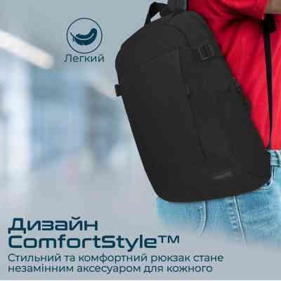Рюкзак для ноутбука Promate 15.6" Birger black (birger.black) Вінниця