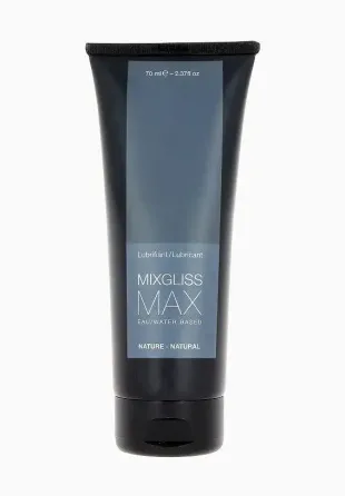 Анальний гель-змазка MixGliss MAX NATURE (70 мл) на водній основі з екстрактом алое Львов
