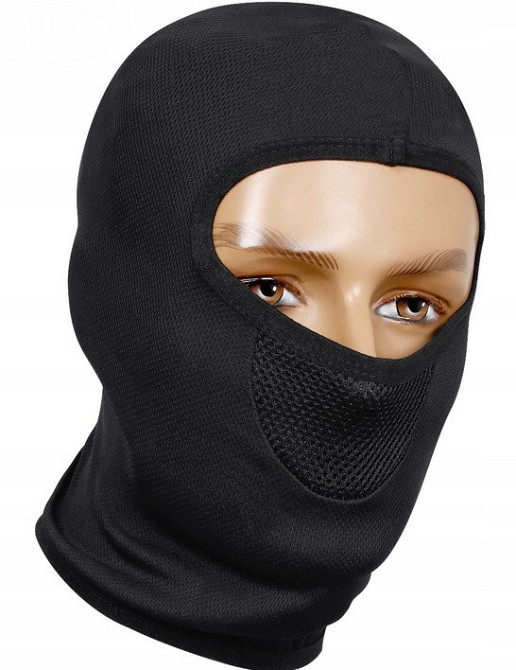 Тактическая Универсальная Балаклава термоактивная MFH (10897A) Black Нововолынск - изображение 4