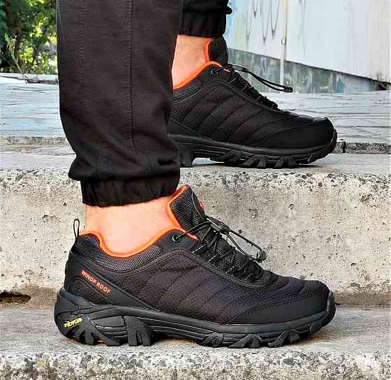 Кросівки MERRELL ТЕРМО Gore-Tex Чоловічі Чорні з Жовтогарячим Мерелл (розміри: 41) Дніпро