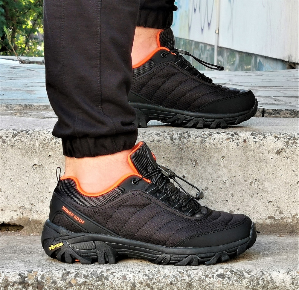 Кроссовки MERRELL ТЕРМО Gore-Tex Мужские Чёрные с Оранжевым Меррелл (размеры: 44) Днепр - изображение 2