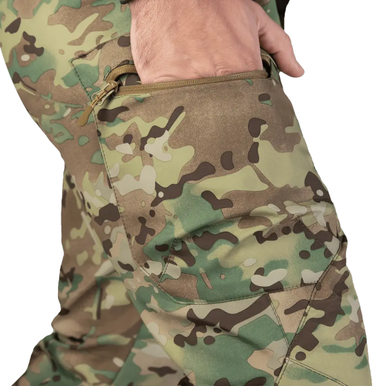 Тактичні чоловічі штани CM Stalker SoftShell 7088 (Мультикам) 3XL Вінниця