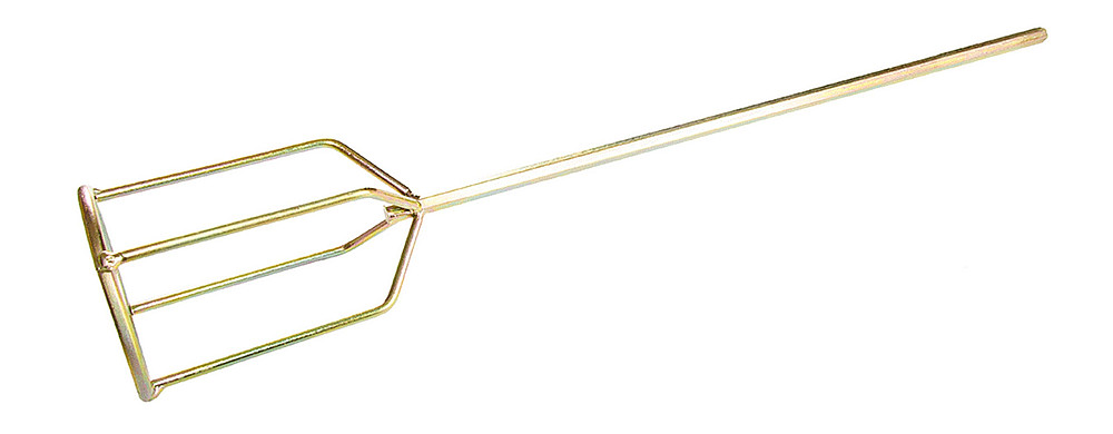 MASTERTOOL Міксер будівельний для гіпсових та цементних сумішей MASTERTOOL HEX Ø 100 мм L 600 м Коломия - фото 1