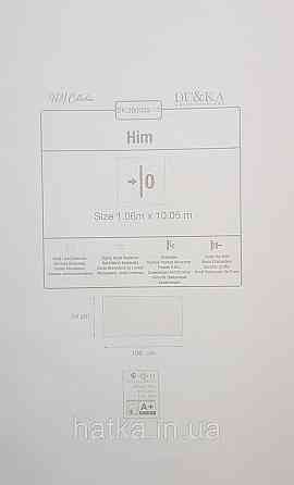 Шпалери вінілові на флізеліні гарячого тиснення DU&KA Him 1.06х10 однотонні тонкі смужки чорні з глянцем Київ