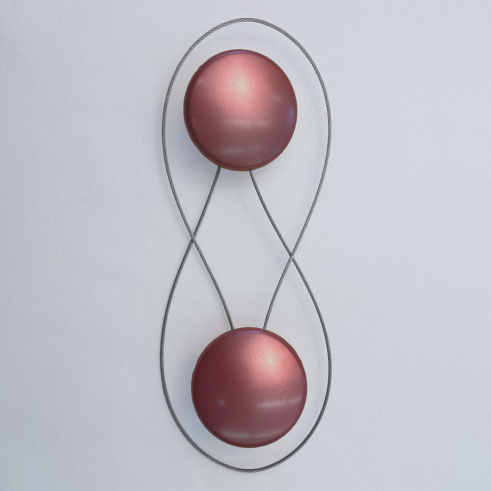 Магниты для штор и гардин Круг 2 шт Коралловый (81-291) Киев - изображение 7