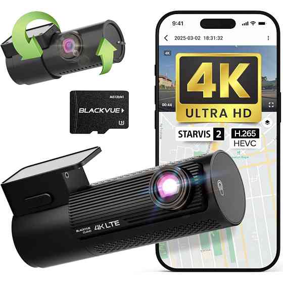 Автомобильный видеорегистратор Blackvue DR970X-2CH LTE Plus II Львов