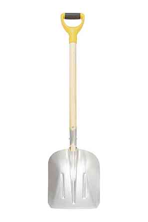 Лопата совкова MASTERTOOL 280х380х1100 мм сніг/зерно з алюмінію з дерев'яною ручкою та держаком 14-6279 Коломыя