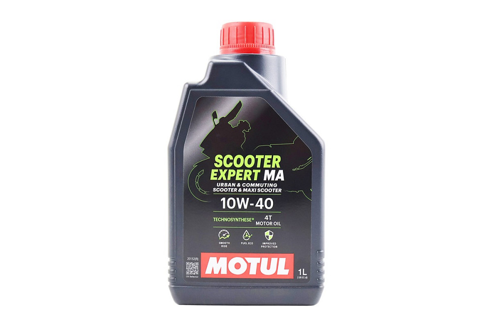 Олива 4T 10W-40 - напівсинтетична скутерна "Scooter Expert MA Technosynthese", 1L Бершадь - фото 1